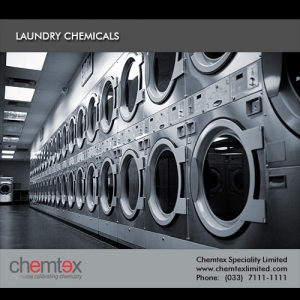 Manufacturers Exporters and Wholesale Suppliers of Laundry Chemicals Kolkata West Bengal